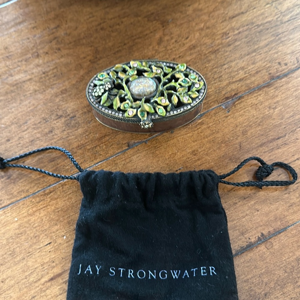 Jay Strongwater oval box